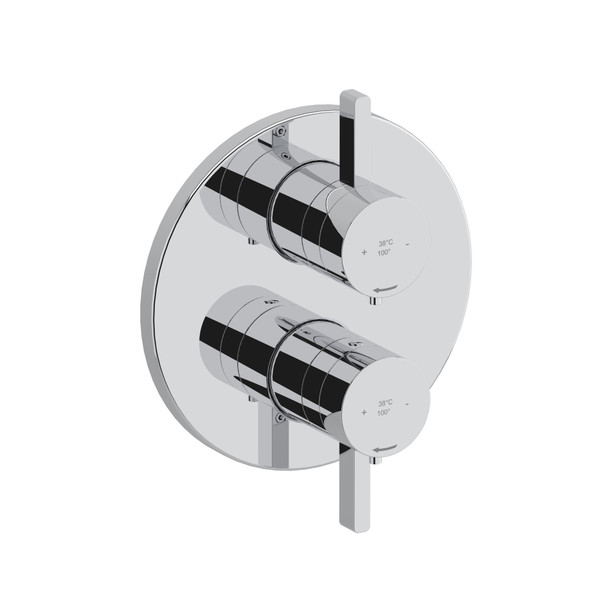 Paradox 4-Way Type T/P (Thermostatic/Pressure Balance) 3/4 Inch Coaxial Valve Trim - Chrome | Model Number: TPXTM83C - Product Knockout