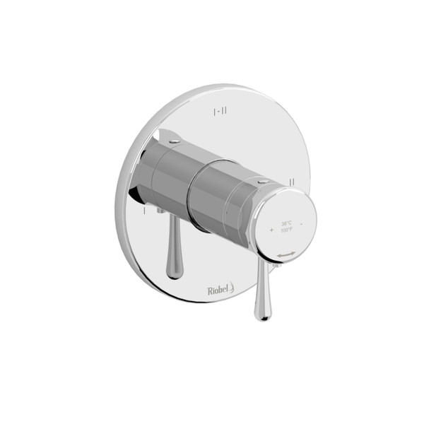 DISCONTINUED Classic 1/2" Therm & Pressure Balance Trim with 3 Functions - Chrome | Model Number: TFI23C