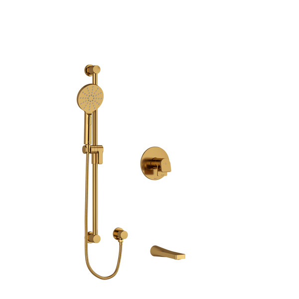 Shower Kit 1244 Trim - Brushed Gold | Model Number: TKIT1244ODBG
