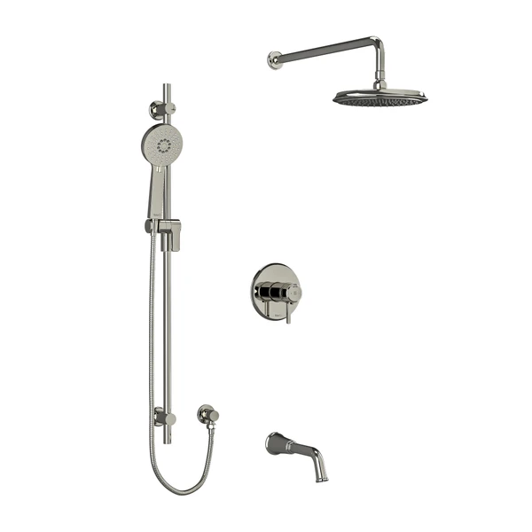 DISCONTINUÉ Ensemble de douche 1345 - Nickel poli  | Numéro de modèle: TKIT1345MMRDLPN