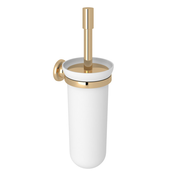 DISCONTINUED-Holborn Wall Mount Toilet Brush Holder - English Gold | Model Number: U.6438EG - Product Knockout