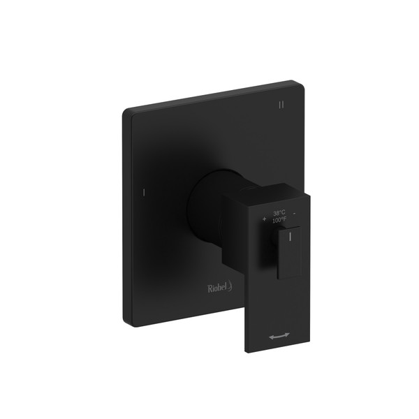 DISCONTINUED 3-way Type T/P (thermostatic/pressure balance) coaxial complete valve - Black | Model Number: US95BK