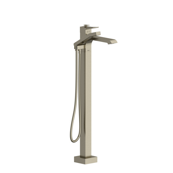 DISCONTINUED Single hole faucet for floor-mount tub, ZO - Brushed Nickel | Model Number: ZO39BN-EX