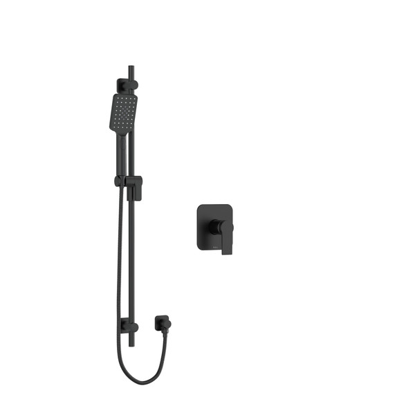 Fresk Type P (Pressure Balance) Shower With Expansion PEX Connection - Black | Model Number: FR54BK-EX - Product Knockout