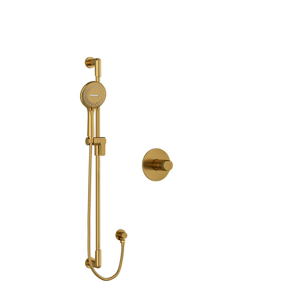 Parabola Type P (Pressure Balance) Shower With PEX Connection - Brushed Gold | Model Number: PB54BG-SPEX - Product Knockout