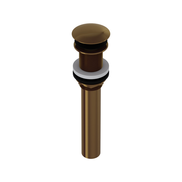DISCONTINUED Push Drain Without Overflow - French Brass | Model Number: 5445FB
