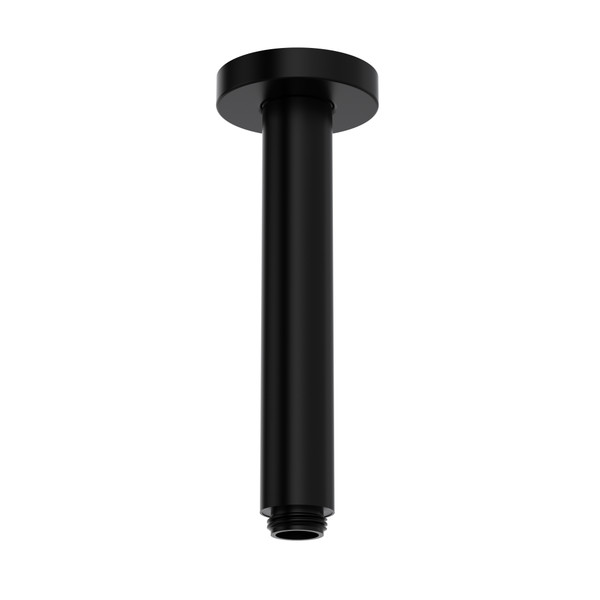 7" Reach Ceiling Mount Shower Arm - Matte Black | Model Number: 70327SAMB