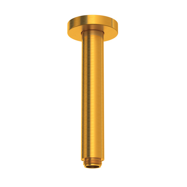 DISCONTINUED 7" Reach Ceiling Mount Shower Arm - Satin Gold | Model Number: 70327SASG