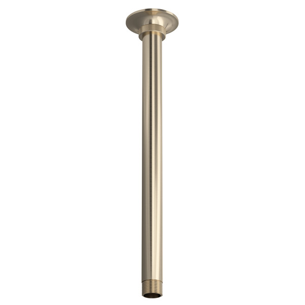 DISCONTINUED 12" Ceiling Mount Shower Arm - Satin Nickel | Model Number: MB3551STN