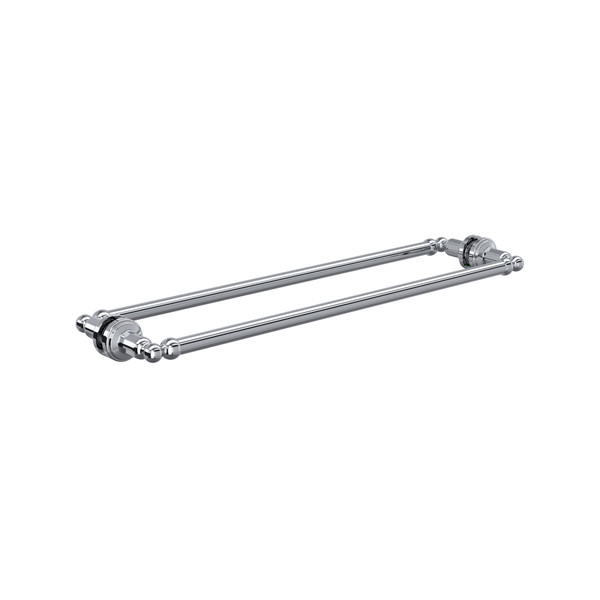 24 Inch Shower Door Pull Handle - Polished Chrome | Model Number: U.6913APC - Product Knockout