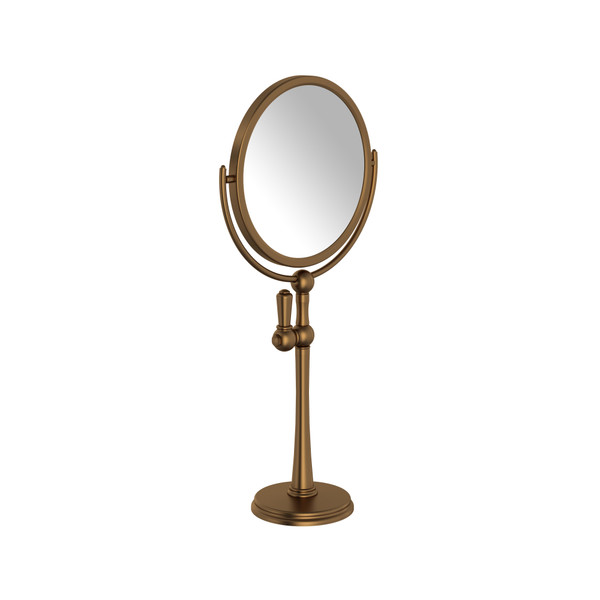 Miroir de maquillage autoportant - Bronze anglais  | Numéro de modèle: U.6931EB - Produit épuisé