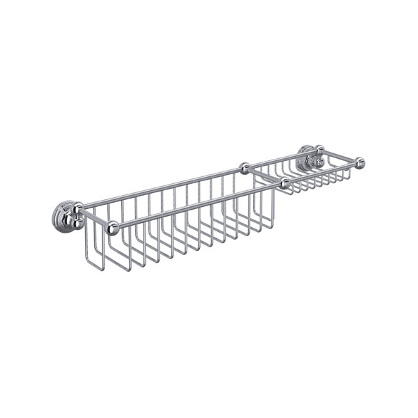 Panier à bouteille de 20&nbsp;po avec porte-savon - Chrome poli | Numéro de modèle: U.6962APC