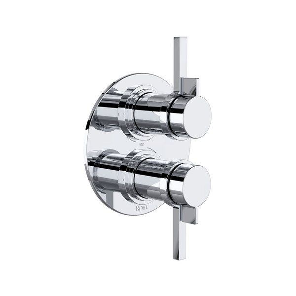DISCONTINUED Lombardia™ 3/4" Therm & Pressure Balance Multi-Function System - Polished Chrome | Model Number: LB83W1LMAPC