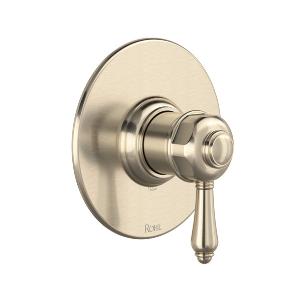 1/2 Inch Pressure Balance Trim with Lever Handle - Satin Nickel | Model Number: TTD51W1LMSTN - Product Knockout