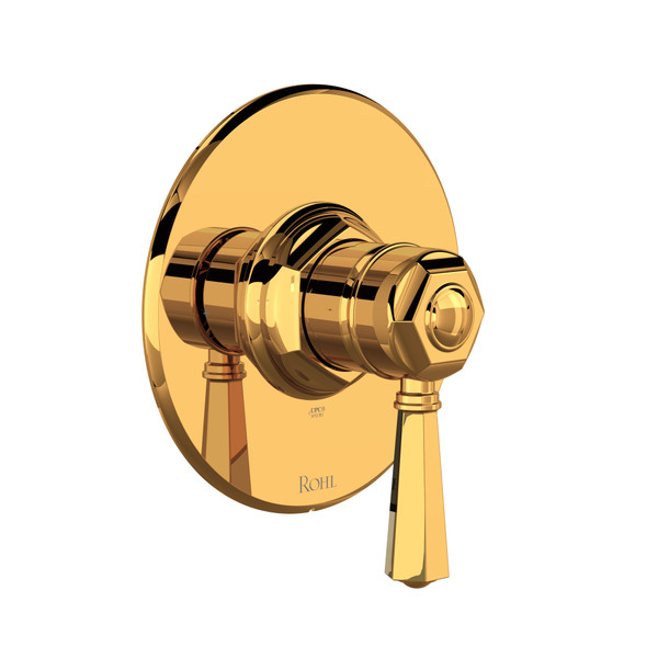 1/2 Inch Pressure Balance Trim with Lever Handle - Italian Brass | Model Number: TTN51W1LMIB - Product Knockout
