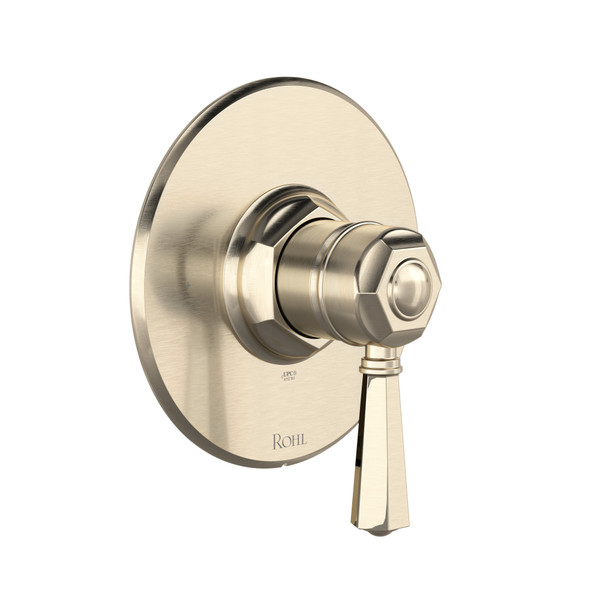 1/2 Inch Pressure Balance Trim with Lever Handle - Satin Nickel | Model Number: TTN51W1LMSTN - Product Knockout