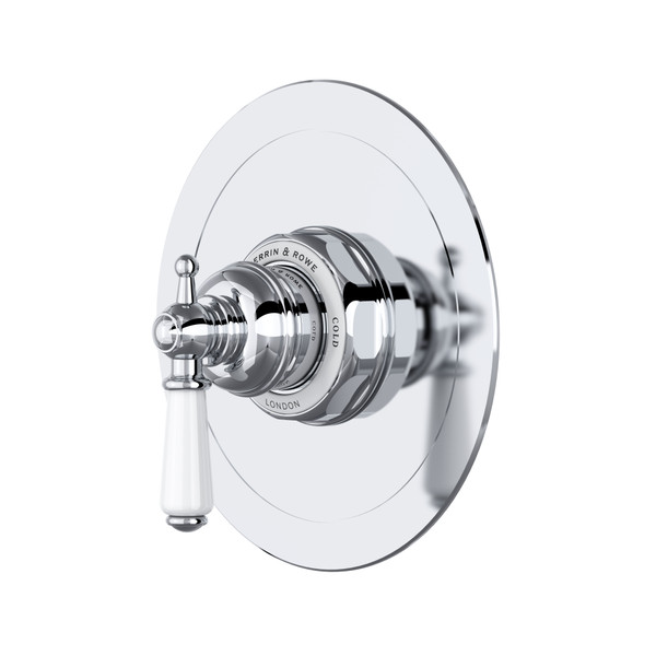 Edwardian™ 1/2" Pressure Balance Trim - Polished Chrome | Model Number: U.TEW51W1L-APC