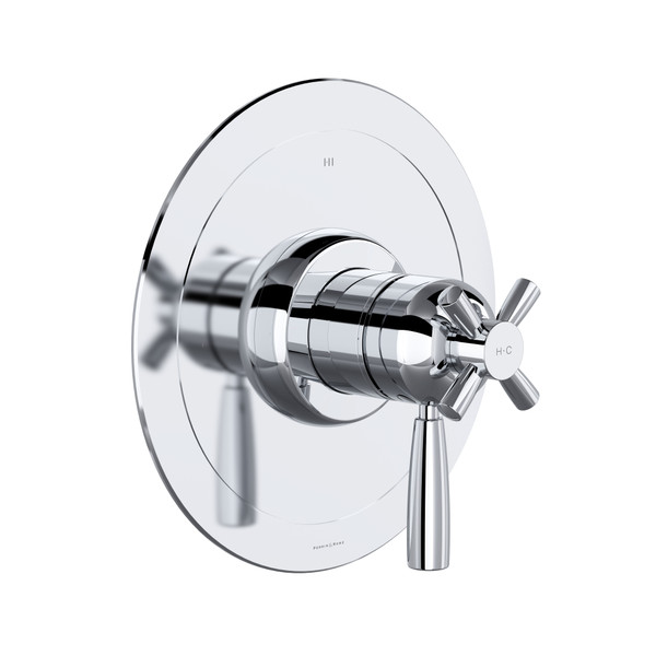 Holborn™ 1/2" Therm & Pressure Balance Trim With 3 Functions - Polished Chrome | Model Number: U.THB23W1LS-APC