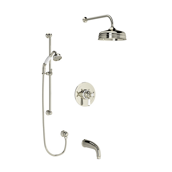 Garniture pour ensemble de douche 1345 - Nickel poli  | Numéro de modèle: U.TKIT1345EWPN