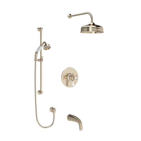 Garniture pour ensemble de douche 1345 - Nickel satiné | Numéro de modèle: U.TKIT1345EWSTN