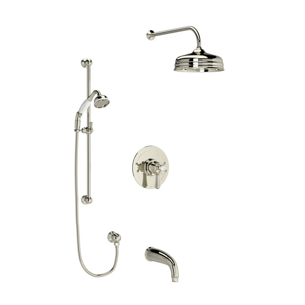 Shower Kit 1345 Trim - Polished Nickel | Model Number: U.TKIT1345GRPN