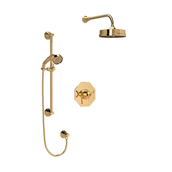 Shower Kit 323 Trim - English Gold | Model Number: U.TKIT323DCEG