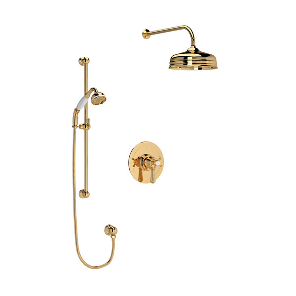 Shower Kit 323 Trim - English Gold | Model Number: U.TKIT323GREG