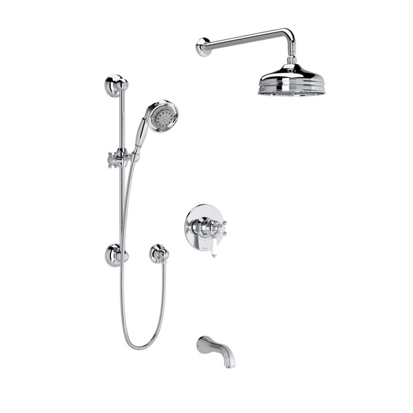 Shower Kit 1345 Trim - Chrome | Model Number: TKIT1345VGLPAPC