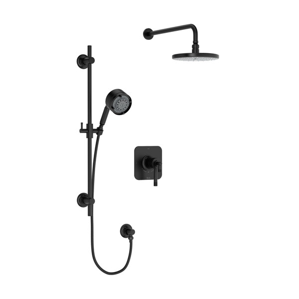 Shower Kit 323 Trim - Matte Black | Model Number: TKIT323GLMB