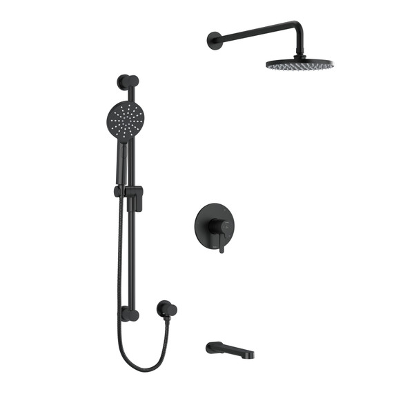 DISCONTINUED Shower Kit 1345 Trim - Black | Model Number: TKIT1345NBBK