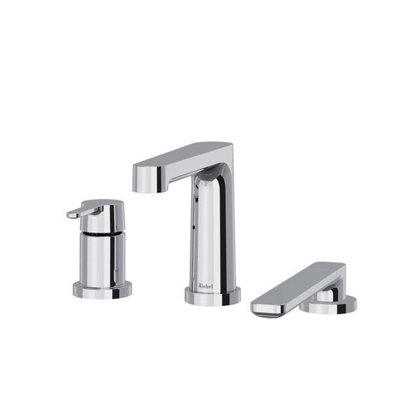 Nibi™ 3-Hole Deck Mount Tub Filler Trim - Chrome | Model Number: TNB10C