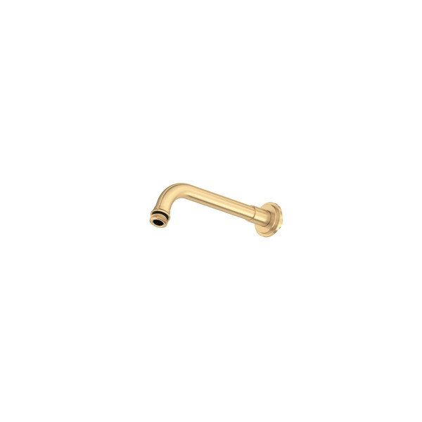 7" Reach Wall Mount Shower Arm - Satin English Gold | Model Number: U.7AR27SASEG - Product Knockout