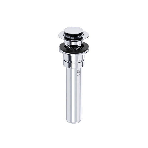 Lavatory Push Drain With Overflow - Polished Chrome | Model Number: U.0127DOFAPC