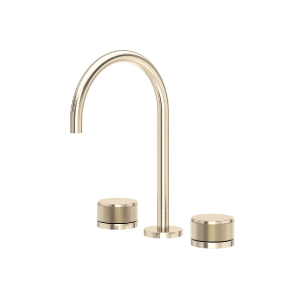 Amahle™ Widespread Lavatory Faucet With C-Spout - Satin Nickel | Model Number: AM08D3IWSTN