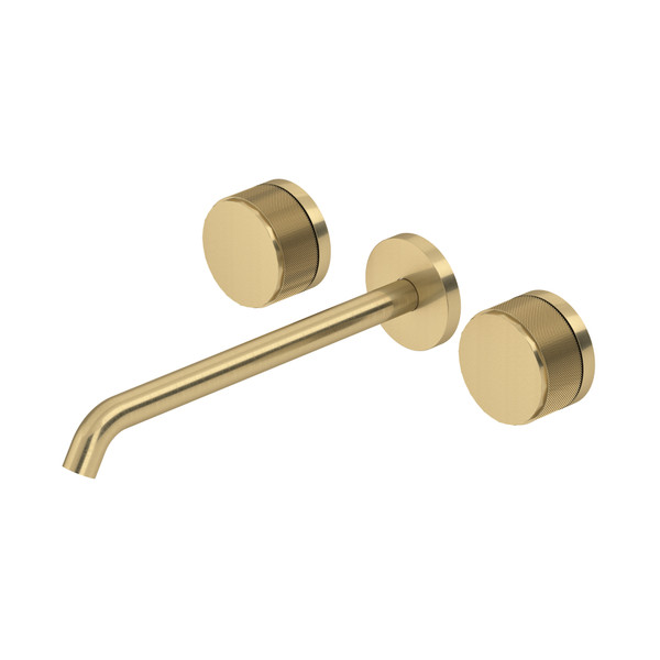 Amahle Wall Mount Tub Filler Trim With C-Spout - Antique Gold | Model Number: TAM06W3IWAG - Product Knockout