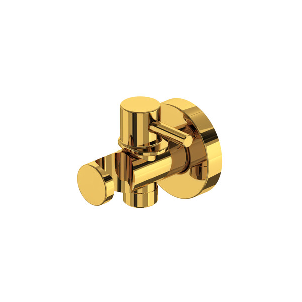 Handshower Outlet With Holder - Unlacquered Brass | Model Number: 0126WOULB - Product Knockout