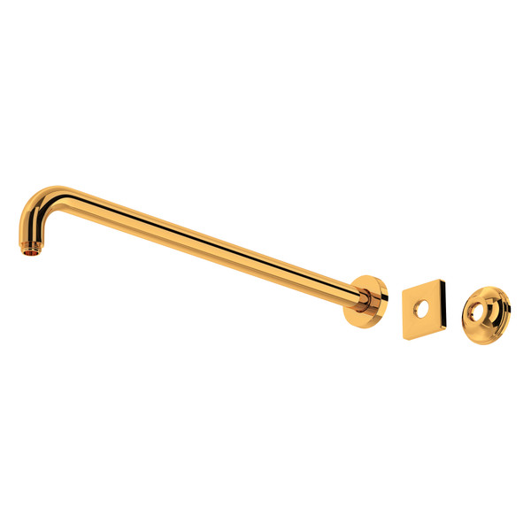 20" Wall Mount Shower Arm - Italian Brass | Model Number: 200127SAIB