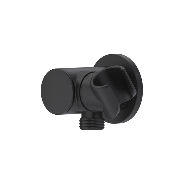 Handshower Outlet With Holder - Black | Model Number: 4950BK - Product Knockout