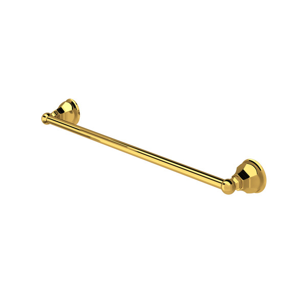 Palladian® 24" Towel Bar - Unlacquered Brass | Model Number: A6886/24ULB