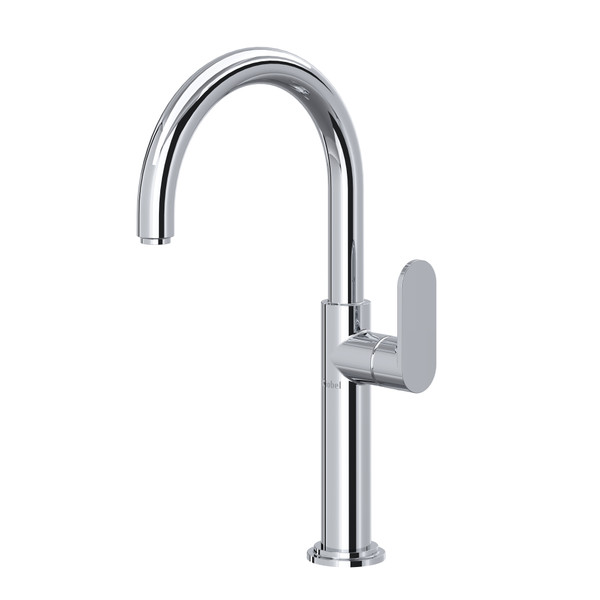 Arca Single Handle Tall Bathroom Faucet - Chrome | Model Number: AAL01C - Product Knockout