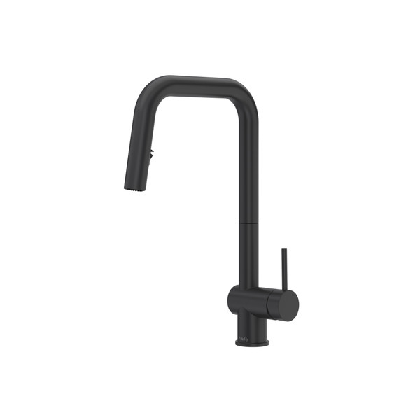 Azure™ Pull-Down Kitchen Faucet With U-Spout - Black | Model Number: AZSQ201BK