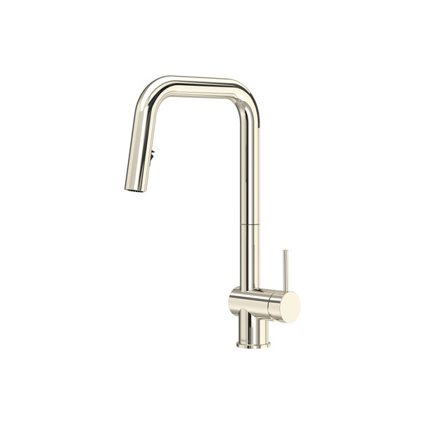 Azure™ Pull-Down Kitchen Faucet With U-Spout - Polished Nickel | Model Number: AZSQ201PN