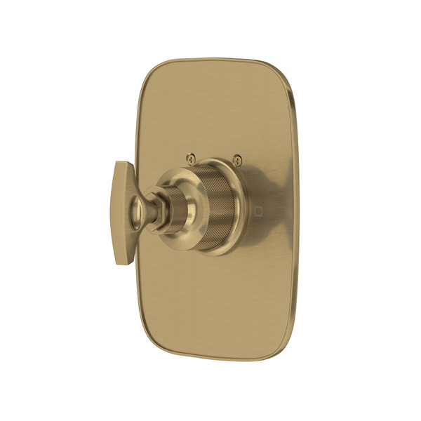 Graceline Thermostatic Trim Plate without Volume Control - Antique Gold | Model Number: MB2040NDMAG - Product Knockout
