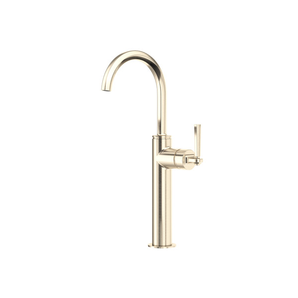 Modelle Single Handle Tall Bathroom Faucet - Satin Nickel | Model Number: MD02D1LMSTN - Product Knockout