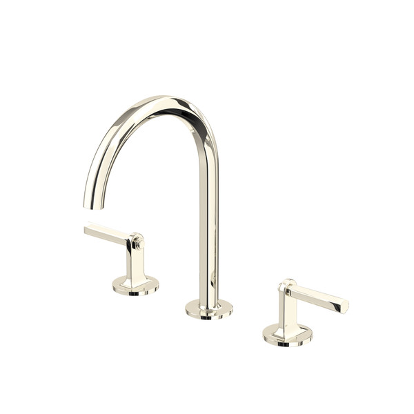 Modelle™ Widespread Lavatory Faucet With C-Spout - Polished Nickel | Model Number: MD08D3LMPN