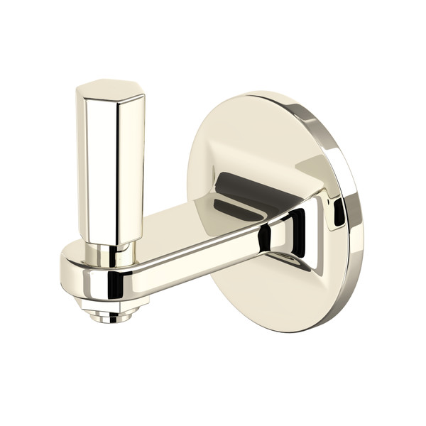 Modelle™ Robe Hook - Polished Nickel | Model Number: MD25WRHPN