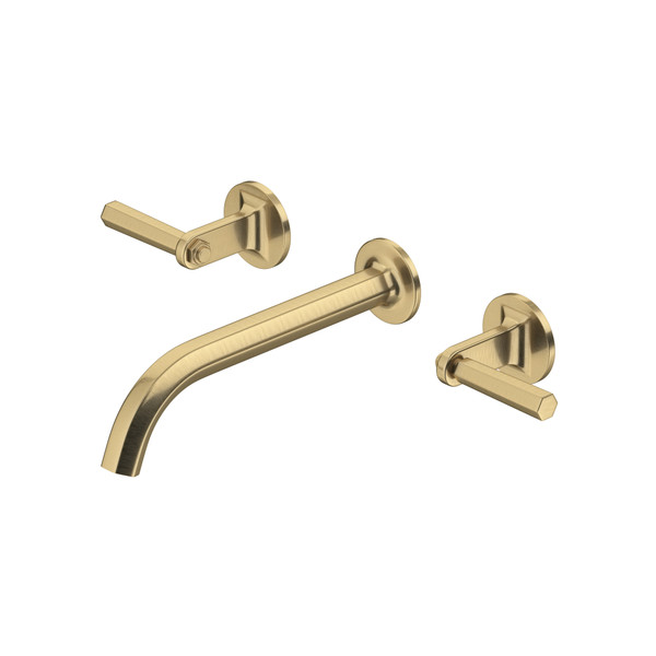 Modelle™ Wall Mount Lavatory Faucet Trim - Antique Gold | Model Number: TMD08W3LMAG