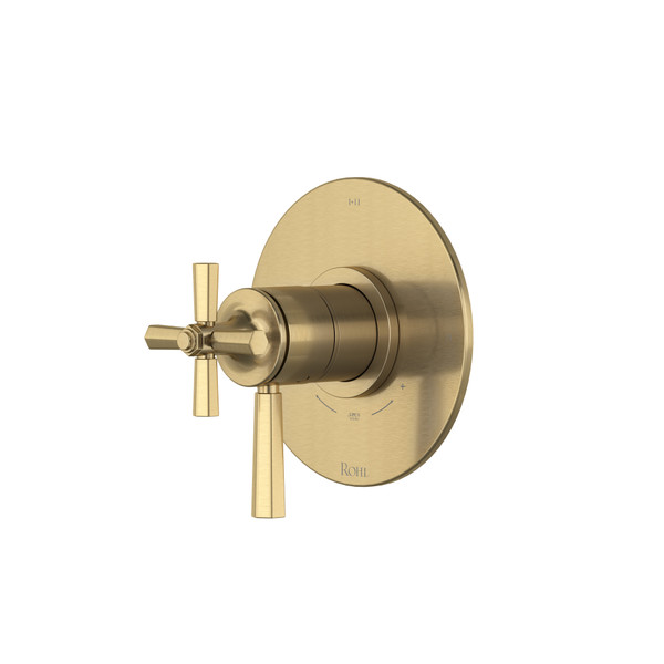 Modelle™ 1/2" Therm & Pressure Balance Trim With 3 Functions - Antique Gold | Model Number: TMD23W1LMAG