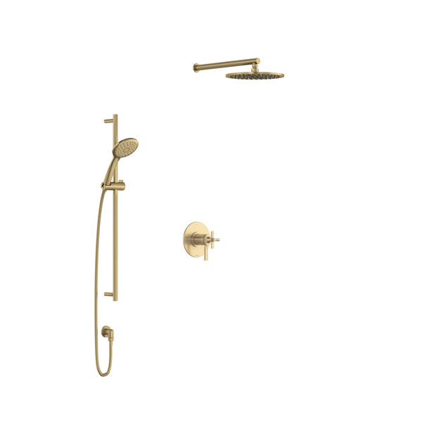 Shower Kit 323 Trim - Antique Gold | Model Number: TKIT323MDAG