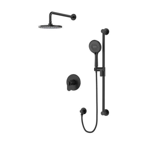 Shower Kit 323 Trim - Black | Model Number: TKIT323AABK-CW